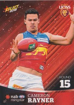 2018 Select AFL Rising Stars #SRS15 Cameron Rayner Front